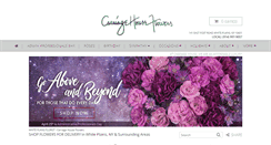 Desktop Screenshot of carriagehouseflowerswhiteplains.com