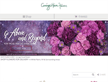 Tablet Screenshot of carriagehouseflowerswhiteplains.com